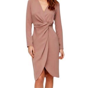 EUC Babaton Jeff Dress in Brandy